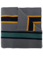Missoni Striped Pattern Scarf - Grey