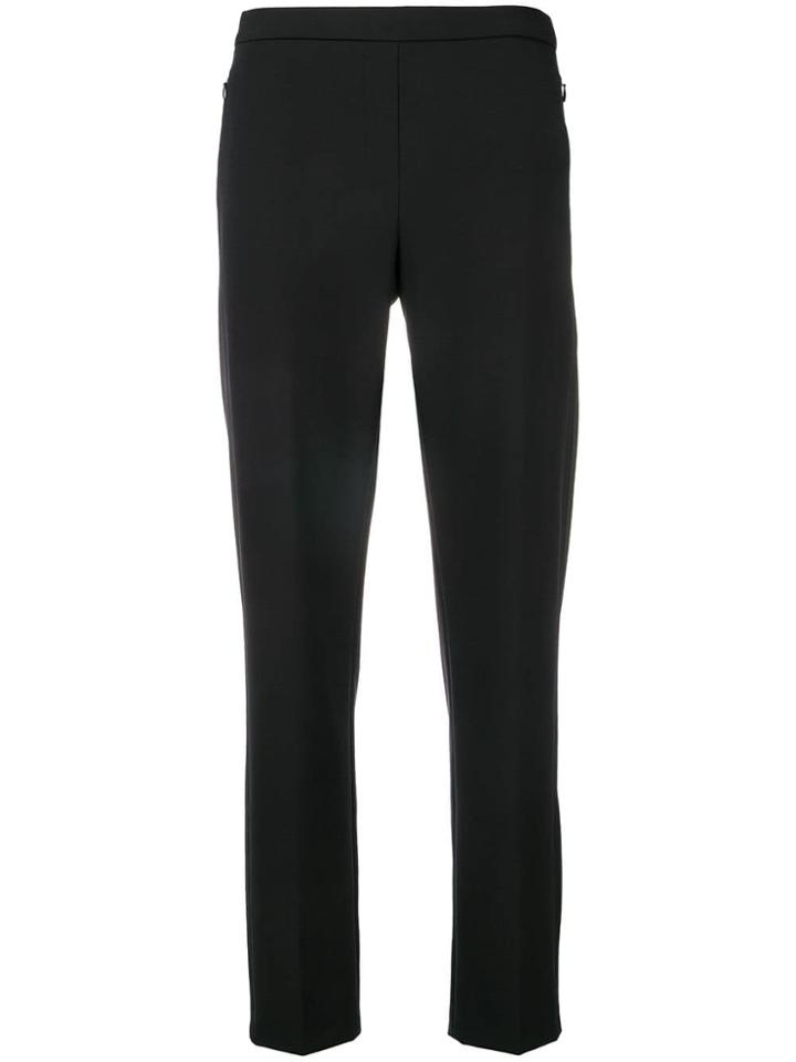 Cambio Straight Leg Trousers - Black