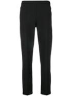 Cambio Straight Leg Trousers - Black