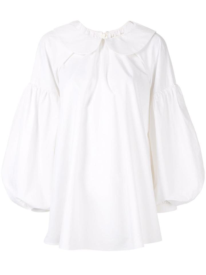 Shushu/tong Peter Pan Collar Top - White