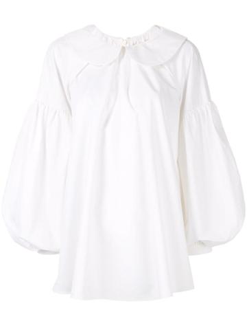 Shushu/tong Peter Pan Collar Top - White
