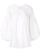 Shushu/tong Peter Pan Collar Top - White