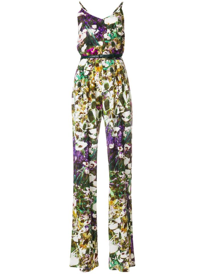 Max Mara Garden Print Jumpsuit - Multicolour