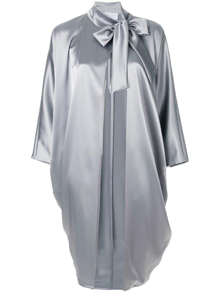 Gianluca Capannolo Draped Jacket - Grey