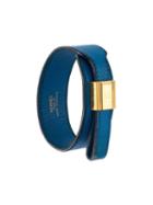 Hermès Vintage Cuff Bracelet, Women's, Blue