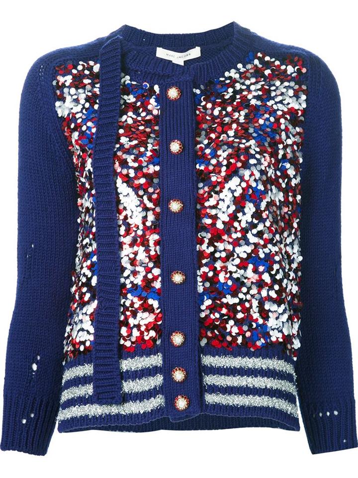 Marc Jacobs 'confetti Sequin' Cardigan