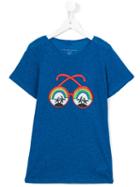 Stella Mccartney Kids Sunglasses Print Carly T-shirt, Girl's, Size: 14 Yrs, Blue