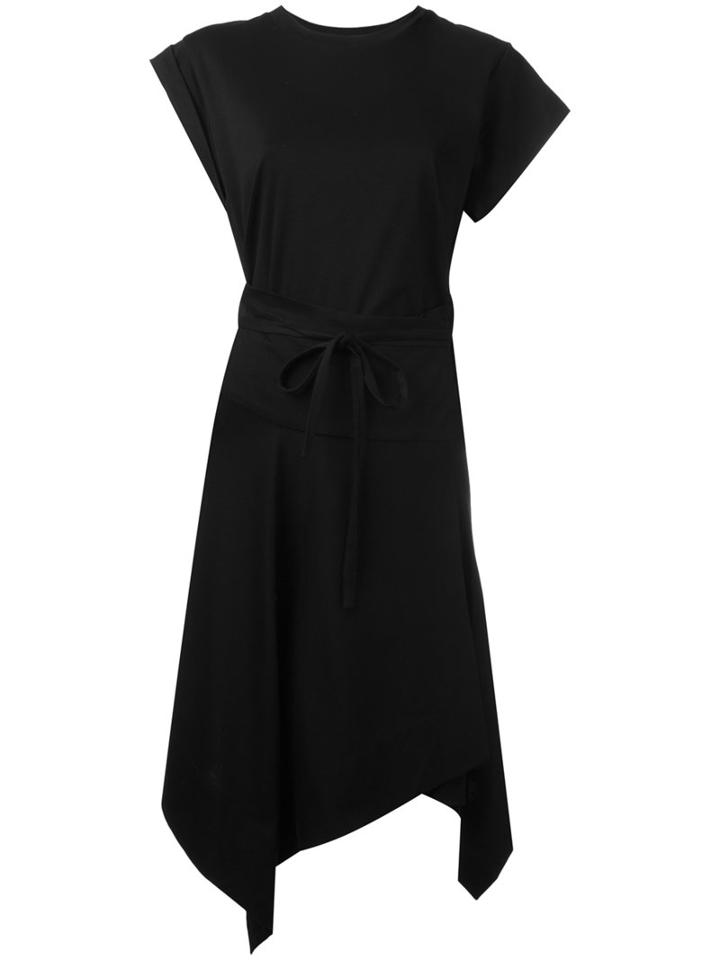 Isabel Marant Loko Wrap-style Dress, Women's, Size: 38, Black, Cotton