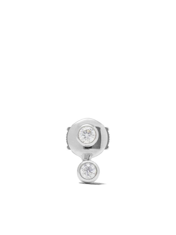 Vanrycke 18kt White Gold Mademoiselle Else Diamond Single Earring