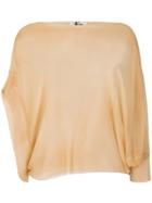 Lost & Found Ria Dunn Single Sleeve Knit Top - Nude & Neutrals