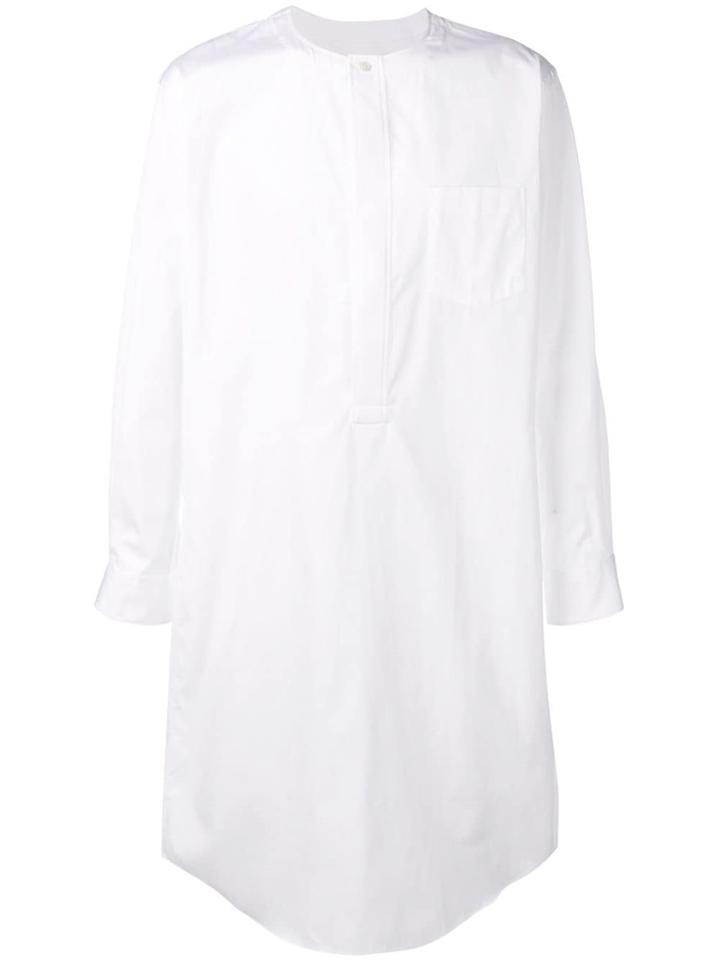 Comme Des Garçons Shirt Long-line Shirt - White