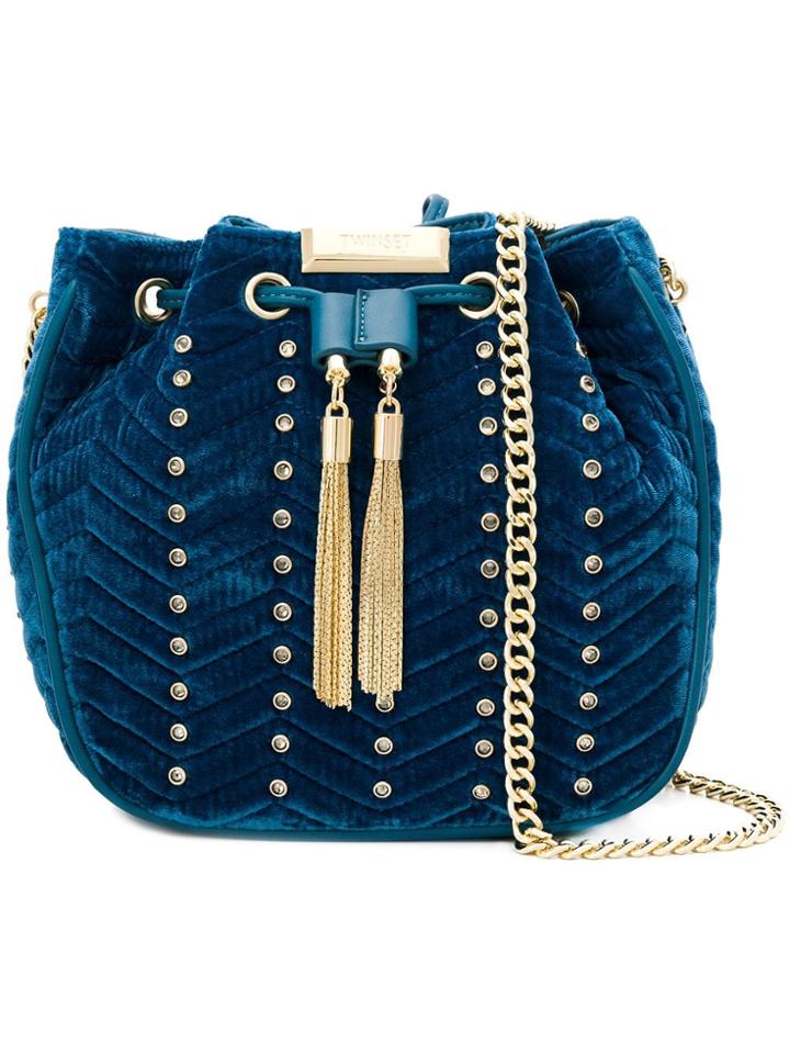 Twin-set Twin-set Oa8taa 3022 Ottanio Leather/fur/exotic