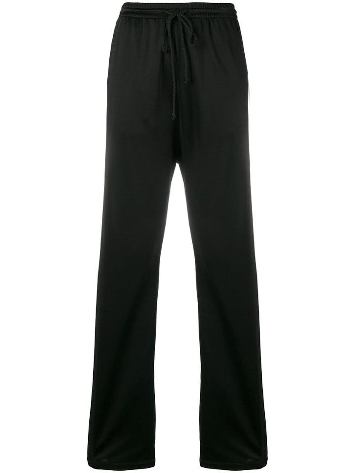 Mm6 Maison Margiela Palazzo Joggers - Black
