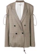 Nina Ricci Check Blazer - Neutrals