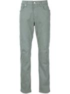 7 For All Mankind Slim-fit Jeans, Men's, Size: 31, Green, Cotton