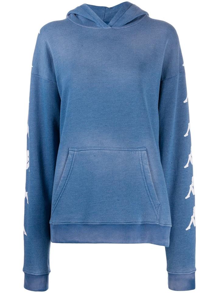Kappa Logo Hoodie - Blue