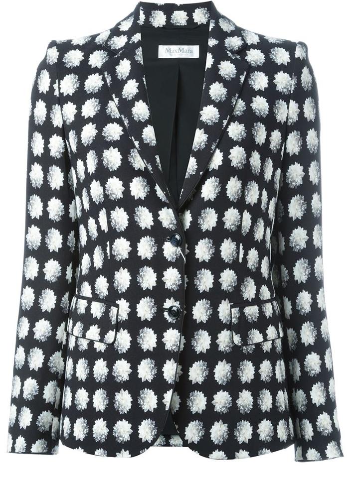 Max Mara Floral Print Jacket