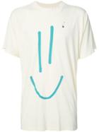 L'equip - Smile T-shirt - Men - Cotton - M, Yellow/orange, Cotton