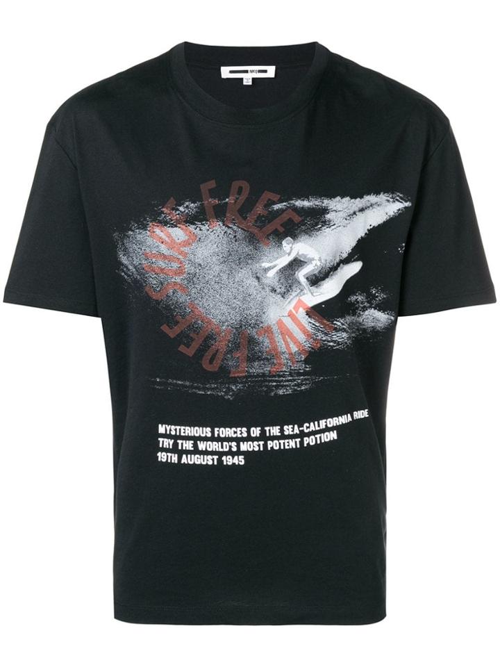 Mcq Alexander Mcqueen Mysterious Forces T-shirt - Black