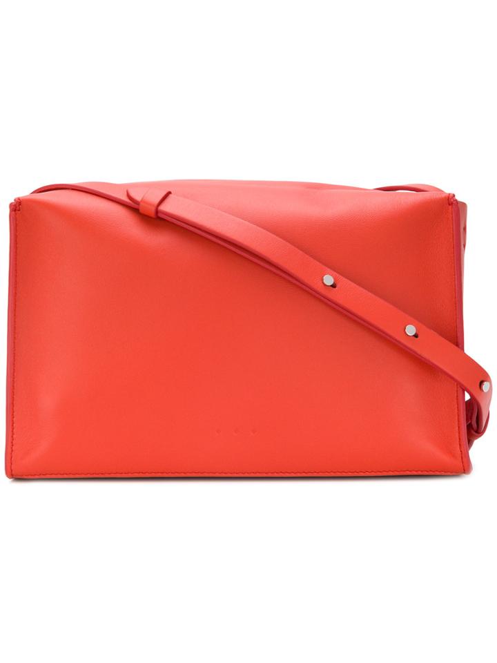 Aesther Ekme Box Shoulder Bag - Red