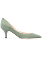 Nina Ricci Pointed Toe Pumps - Green