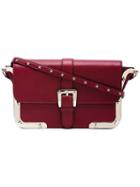 Red Valentino Buckled Shoulder Bag, Women's, Calf Leather
