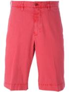 Hackett Chino Shorts, Men's, Size: 33, Red, Cotton/spandex/elastane