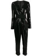 P.a.r.o.s.h. Pilled Jumpsuit - Black