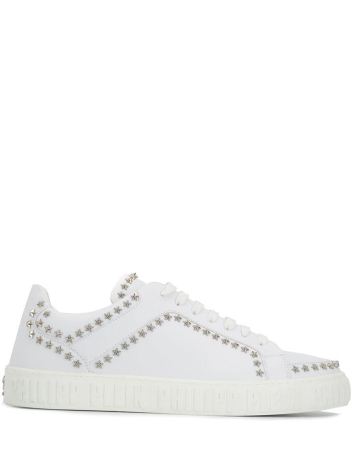 Philipp Plein Statement Lo-top Sneakers - White