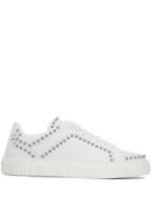 Philipp Plein Statement Lo-top Sneakers - White