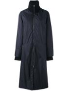 Marni Oversized Puffer Coat, Women's, Size: 44, Blue, Polyamide/polyester/wool