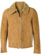 Ymc Shearling Jacket - Brown