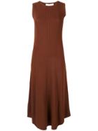 Le Ciel Bleu Shaped Knit Dress - Brown