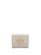 Salvatore Ferragamo Small Gancio Wallet - Neutrals