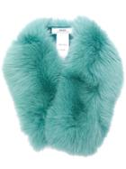 Desa 1972 Fur Collar Scarf - Green