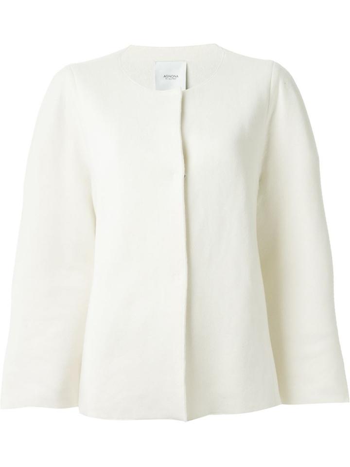Agnona Raw Cut Jacket