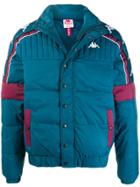 Kappa Logo Stripe Jacket - Blue