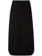 Iceberg Side Slit Skirt, Women's, Size: 38, Black, Polyamide/wool