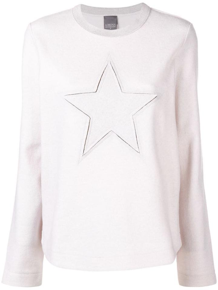 Lorena Antoniazzi Star Sweater - 0103 Beige