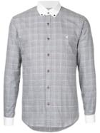 Loveless Check Collared Shirt - Grey