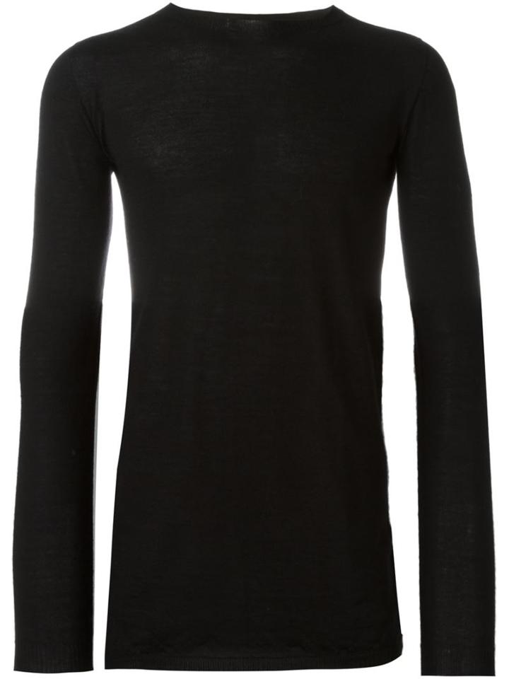 Rick Owens Slim Fit Sweater
