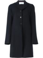Harris Wharf London 'boxy' Coat, Women's, Size: 42, Blue, Virgin Wool