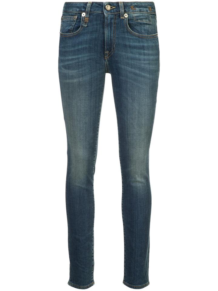 R13 Jenny Skinny Jeans - Blue