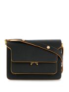 Marni Accordion Crossbody Bag - Black