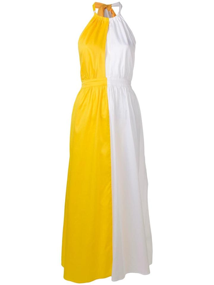 Mara Hoffman Colour Block Maxi Dress - Yellow