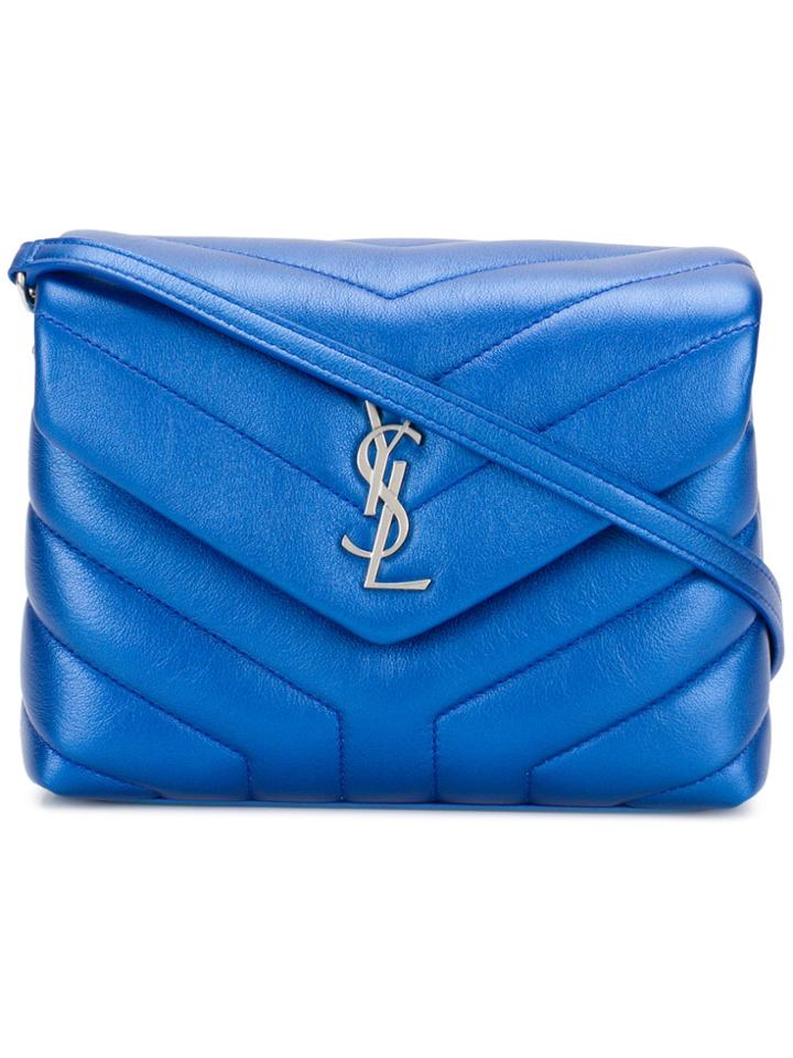 Saint Laurent Toy Loulou Bag - Blue