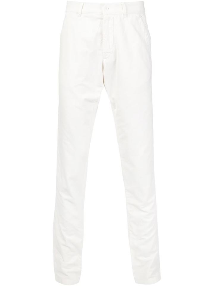 Tomas Maier Corduroy Trousers, Men's, Size: 32, White, Cotton