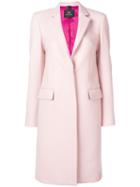 Ps Paul Smith Single Breasted Coat - Pink