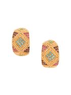 D'orlan Vintage D'orlan Hoop Earrings - Metallic