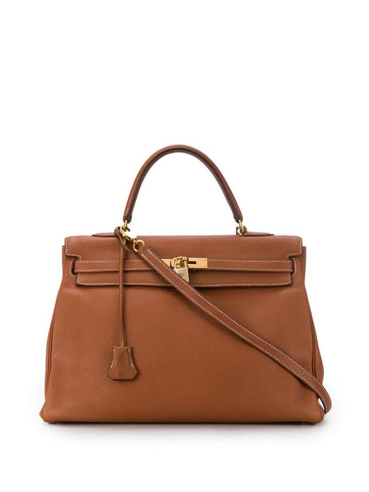 Hermès Pre-owned 1995's Kelly Bag - Brown
